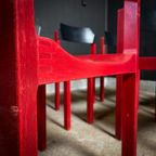 Grote Partij Vintage Houten Canto Design Stoelen Door Schlapp Möbel thumbnail 10