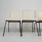 Set Van 4 Meurop Stoelen Door Pierre Guariche, Jaren 50 thumbnail 16