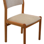 Set Van 4 Niels O Möller Stoelen 'egemosedam' Deens Design thumbnail 2