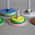 Kleur Kaarsenhouder Van Staal, Zwart Gepoedercoat thumbnail 4