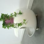Witte Space Age Salontafel Op Wielen thumbnail 7