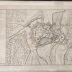 Antieke Kaart Beleg Van Menen 1744 thumbnail 1