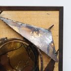 Groot Henrik Horst Wandsculptuur Brutalistische Deens Design thumbnail 4