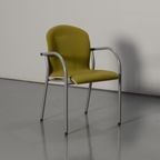 Kembo Alto Vergaderstoel, Groen, 4-Poot Onderstel thumbnail 2