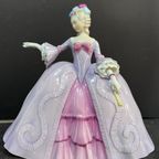 Puntgaaf Porselein Beeld, Marianne, The Minuet 22 Cm Hoog thumbnail 7