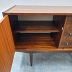 Vintage Dressoir Tv Meubel Platenspeler Kast Wandkast Retro thumbnail 9