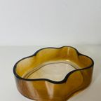 Amberkleurige Tray Dik Glas thumbnail 6