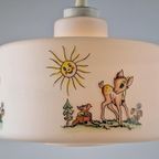 Vintage Melkglas Hanglamp Hertje ’60 Kinderkamer Mid Century thumbnail 4