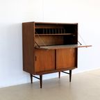 Vintage Secretaire | Bureau | Kast | Jaren 60 | Teak thumbnail 6