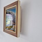 Oostenrijk 3d Vintage Schilderij Met Kristal Stenen Etc. thumbnail 5