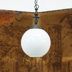 Antieke Opaline Hanglamp thumbnail 3