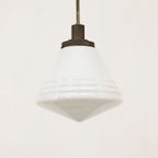 Art Deco Opaline Hanglamp thumbnail 2