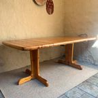 Rainer Daumiller Grenen Vintage Verlengbare Eettafel thumbnail 6