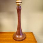 Vintage Lampenvoet Lamp Schemerlamp Tafellamp Hout thumbnail 6