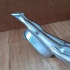 Antiek Auto Motorkap Ornament Vliegende Godin Cadillac Nash. thumbnail 9