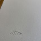 Jessica Toliver, Gewohnlicher Wundklee, Signed Paper-cutting Is One Of Only 50 Limited-edition thumbnail 9