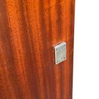 Vintage Compacte Kledingkast Wandrobe Jaren 60 Teak Kast thumbnail 13