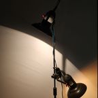 Vloerlamp Vintage Met 2 Bruine Spots (Hustadt Leuchten) thumbnail 11