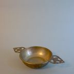 Brass Tin Porringer With Two Ears thumbnail 6