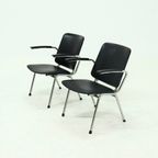 Set Of 2 Tubular Armchairs By Gebroeders de Wit 1960s thumbnail 3