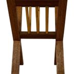 Vintage Massief Houten Tijdschriftenrek Jaren 70 Design thumbnail 18