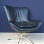 Vintage Design Fauteuil, Hjort Knudsen, Draai Fauteuil Stoel thumbnail 2
