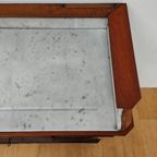 Vintage Frans Dressoir Commode Ladekast Met Marmer Blad 505 thumbnail 15