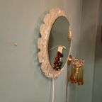 Vintage Hillebrand Spiegel Verlichting Wandlamp thumbnail 4