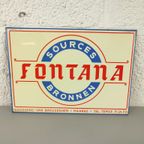 Metalen Reclamebord Fontana 1955 thumbnail 3