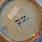 Qing Dynasty Porcelain Celadon Plate * 18Th Century Antique * Chinese * Blue Mountains * 23Cm thumbnail 3