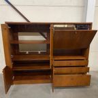 Vintage Houten Kast / Barkast / Vitrine thumbnail 6
