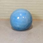 Xl Keramische Decoratieve Bal, Blauw, 39 Cm thumbnail 2