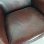 Prachtige Eetkamerstoelen Van Schapenleer (Set Van 4 Stoelen) thumbnail 8