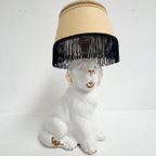 Vintage Tafellamp Van Keramieken Labrador thumbnail 3