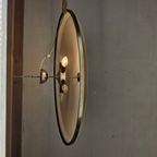 Grote Vintage Bauhaus Stijl Hanglamp Kunststof (diameter: 84cm) Large Round Hanging Light thumbnail 5