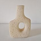 Vintage Vaas Van Een Resin Steen Achtig Materiaal thumbnail 7