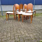 Set Van 6 Eetkamerstoelen - Ole Wanscher Voor Pj Denmark thumbnail 9