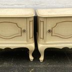 Set Van Twee Vintage Nachtkastjes, 49 Cm Hoog Prijs/set thumbnail 3