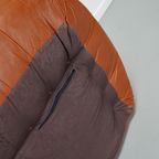 Vintage Patchwork Leren 2-Zits Zitzak / Bank thumbnail 13