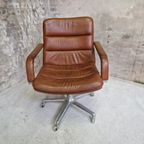 Vintage Bureaustoel Leren Artifort Deskchair thumbnail 5