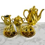 Vintage Gouden Theeservies Japans 1950’s thumbnail 2