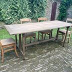 Table De Vendange Klaptafel Frans Vintage thumbnail 5