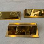 3x Vintage Wandlampen – Messing – Liro thumbnail 6