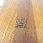 Vintage Danish Dienblad Denmark 1964 Digsmed Teakhout thumbnail 5