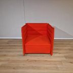 Vitra Alcove Plume - Fauteuil - Rood - Stof - Design thumbnail 3