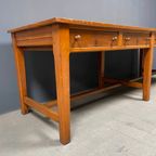 Grote Antieke Draperie Stoffen Tafel thumbnail 16