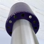 Vintage Purple Double Wall Sconce, Muurlamp, Mid Century Dubbele Spot Licht thumbnail 9