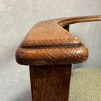 Originele Art Deco Stoel – Eik thumbnail 8