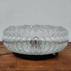 Vintage Plafonniere Retro Mid Century Glazen Plafondlamp 06 thumbnail 3