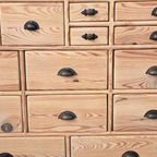 Unieke.grenen Ladekast 29 Lades Refurbished Puur Natuur thumbnail 6